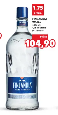 Wódka Finlandia 40% promocja w Kaufland