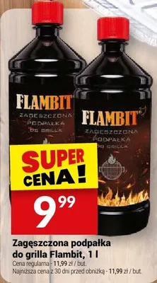 Zagęszczona podpałka do grilla Flambit 1l promocja w Twój Market