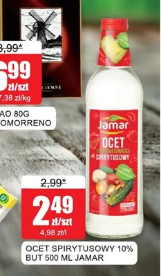Ocet spirytusowy 10% Jamar promocja w Bingo