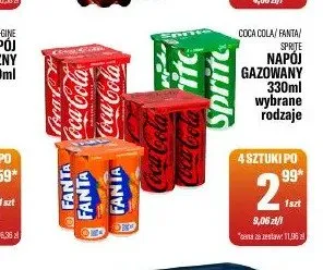 Napój gazowany Fanta promocja w Tomi Markt