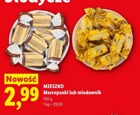Cukierki Miodownik Mieszko promocja w Lidl