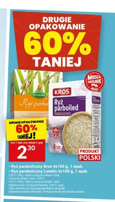 Ryż paraboliczny Kros promocja w Twój Market