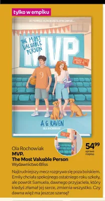 Książka MVP. The Most Valuable Person promocja w Empik
