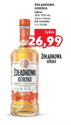 Likier Żołądkowa Gorzka promocja w Kaufland