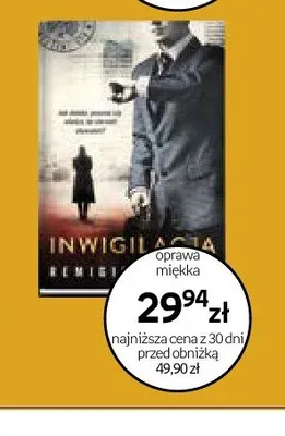 Książka Inwigilacja Joanna Chyłka Remigiusz Mróz oprawa miękka promocja w Empik
