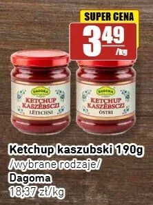 Ketchup kaszubski Dagoma Letechni promocja w API Market