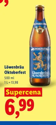 Piwo Löwenbräu Oktoberfest promocja w Lidl