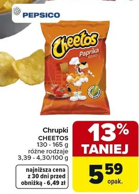 Chrupki różne rodzaje promocja w Carrefour Market