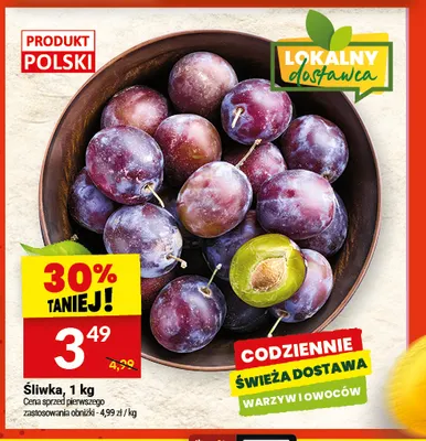 Śliwki promocja w Twój Market
