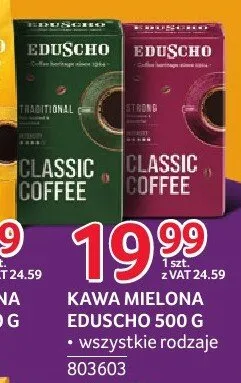 Kawa mielona EDUSCHO Strong Classic Coffee promocja w Selgros