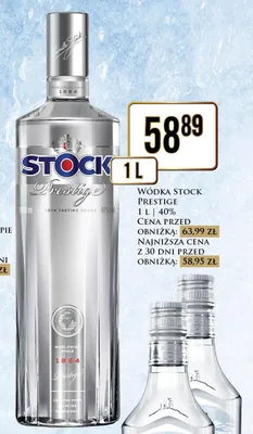 Wódka Stock Prestige promocja w Dino