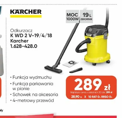 Odkurzacz Kärcher K Wd 2-V-19/4/18 promocja w Max Elektro