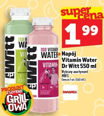 Napój Vitamin Water 550ml promocja w TOPAZ