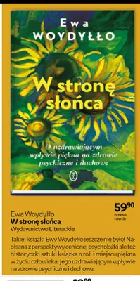 Książka Ewa Woydyłło W stronę słońca promocja w Empik