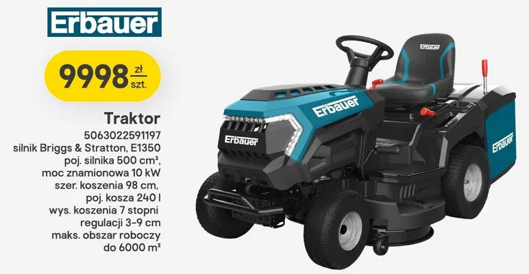 Traktor promocja w Castorama