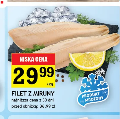 Filet z miruny promocja w Gram Market