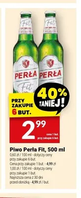 Piwo Perła Fit 500 ml promocja w Twój Market