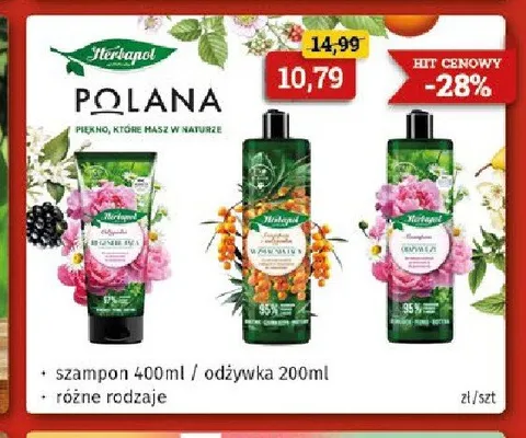 Odżywka do włosów Herbapol Polana promocja w Drogeria Kosmyk