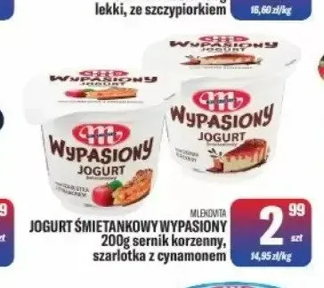Jogurt śmietankowy Wypasiony promocja w Tomi Markt