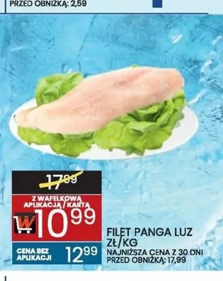 Filet panga luz promocja w Wafelek