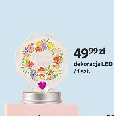 Dekoracja LED kolekcja Dzień Mamy Empik promocja w Empik
