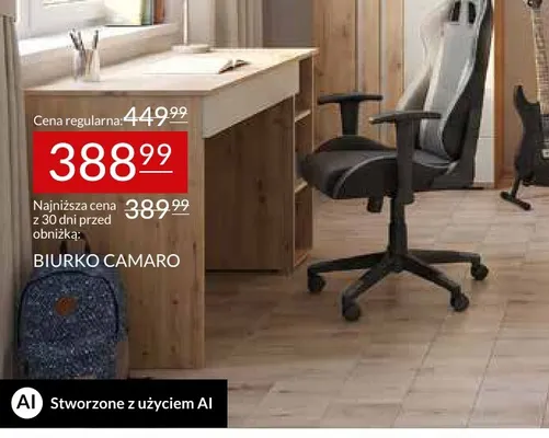 Biurko Camaro promocja w Abra Meble