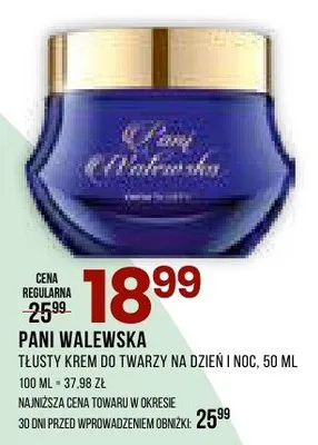Krem Pani Walewska tłusty na dzień na dzień i noc promocja w Drogerie Natura