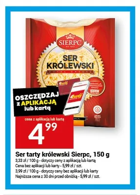 Ser tarty Królewski Sierpc promocja w Twój Market