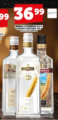 Wódka Stumbras promocja w TOPAZ