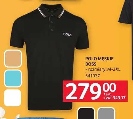Polo męskie BOSS promocja w Selgros