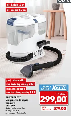 Urządzenie do mycia tapicerki Spr 800 Silvercrest promocja w Kaufland
