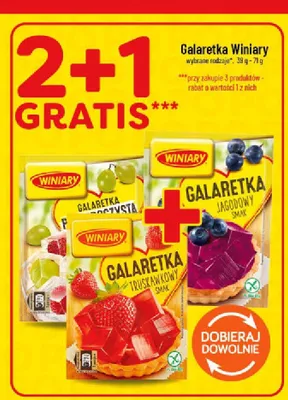 Galaretka o smaku jagodowym Winiary promocja w POLOmarket