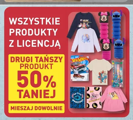 Produkty z licencją promocja w Aldi