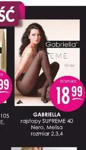Rajstopy Supreme 40 Gabriella promocja w Drogerie Jasmin