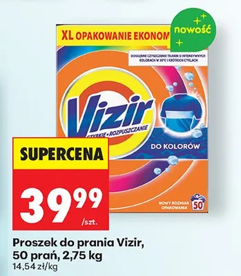 Proszek do prania do kolorów family Lovela promocja w Biedronka
