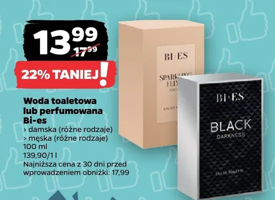 Woda toaletowa/ perfumowana męska (różne rodzaje) promocja w Netto