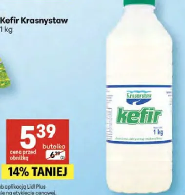 Kefir Krasnystaw promocja w Delikatesy Centrum