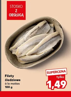 Filety śledziowe à la matias promocja w Kaufland