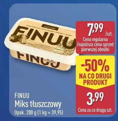 Miks tłuszczowy promocja w Aldi