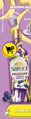 Likier Soplica milkshake jagoda wanilia 0,5 promocja w Lidl