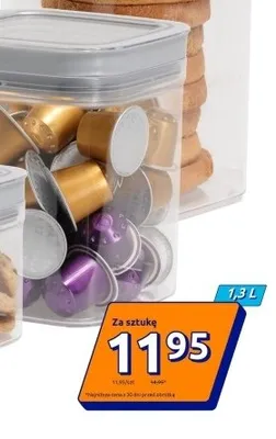 Pojemnik do przechowywania 1.3 l promocja w Action