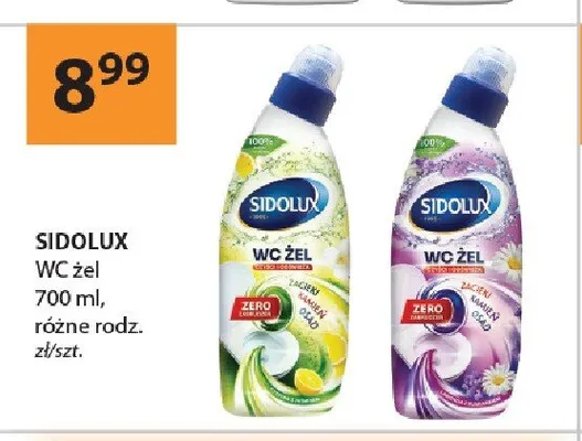 WC żel SIDOLUX 700ml promocja w Drogerie Laboo
