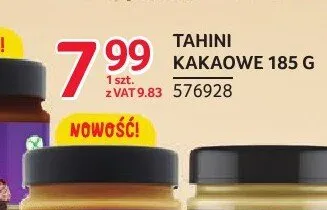 Tahini kakaowe promocja w Selgros