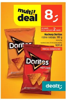 Nachosy Doritos Hot Corn promocja w Dealz