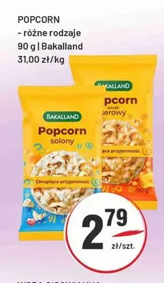 Popcorn Bakalland promocja w Sedal