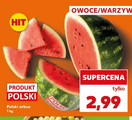 Arbuz polski promocja w Kaufland