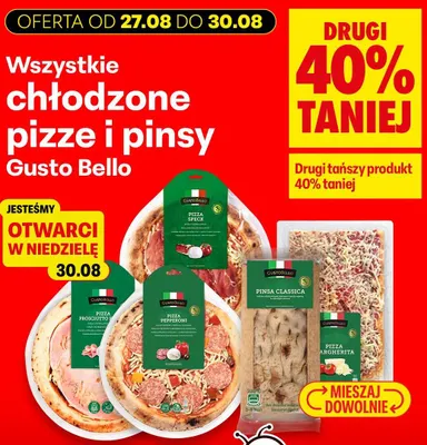 Pizza Speck Gusto Bello promocja w Biedronka