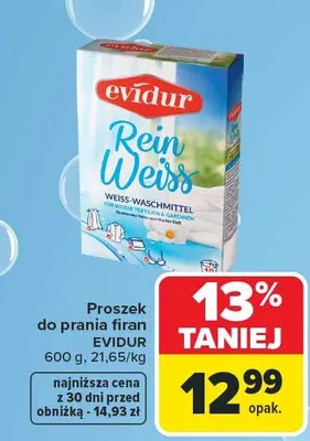Proszek do prania firan promocja w Carrefour