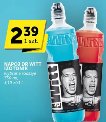 Napój Dr Witt Izotonik wybrane rodzaje promocja w ABC