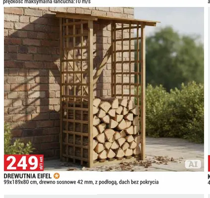 Drewutnia Eifel promocja w Merkury Market